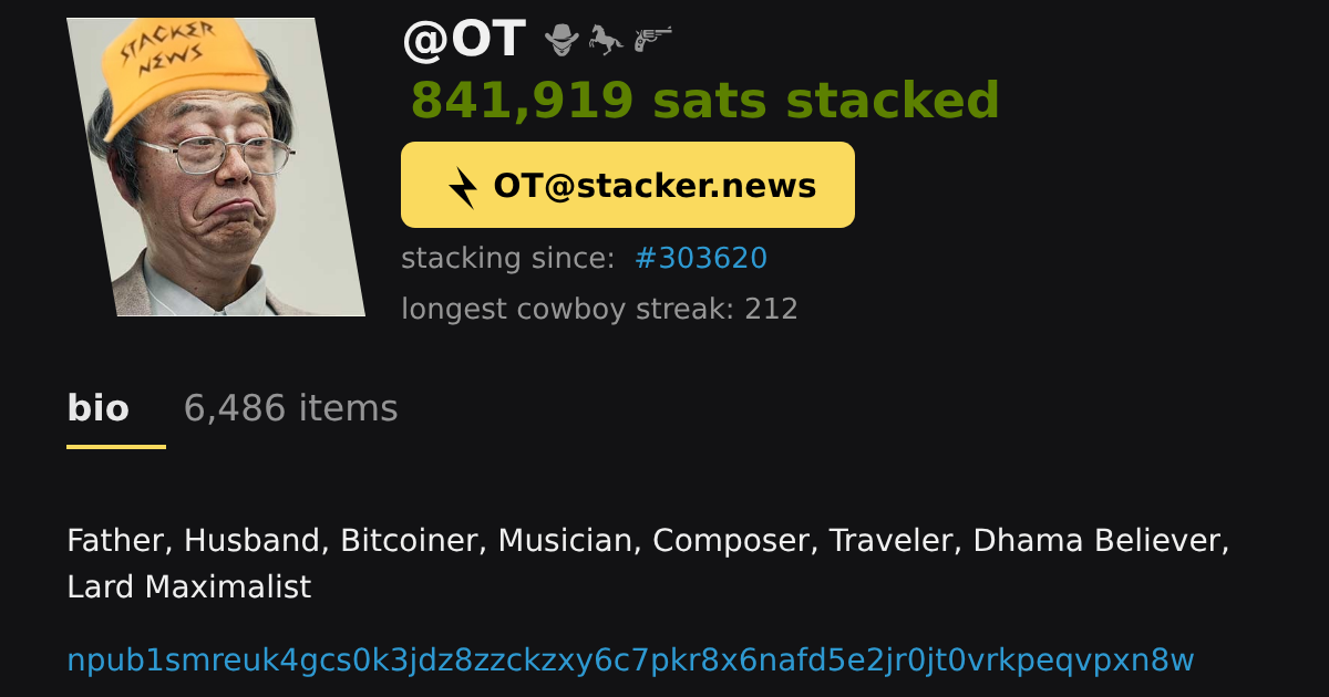 OT \ stacker news