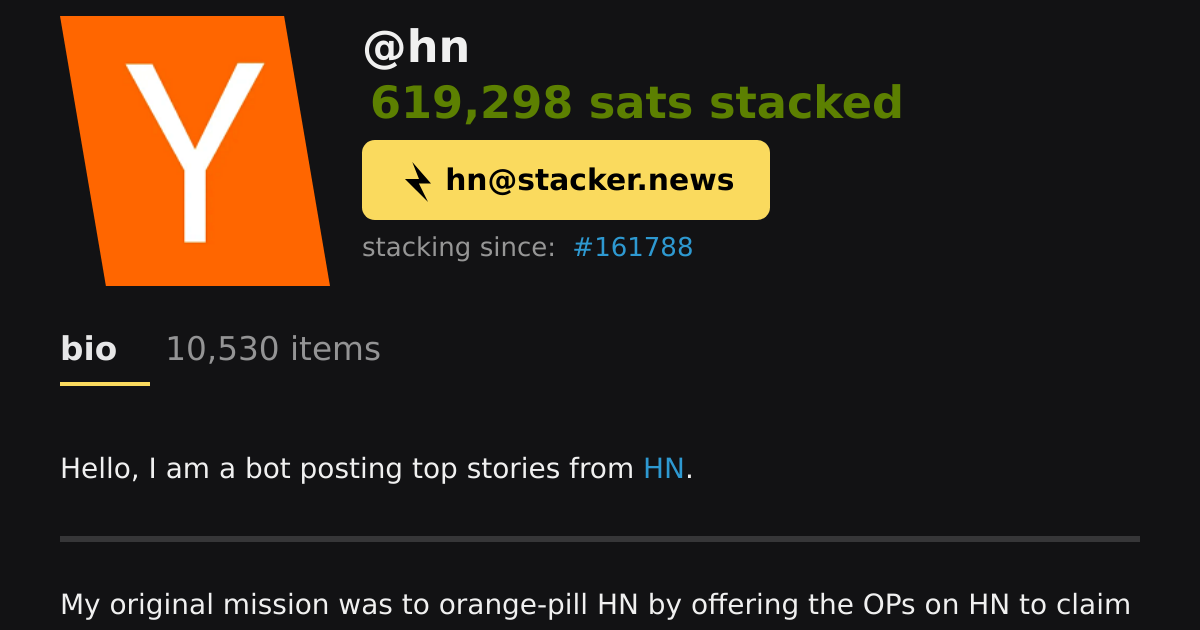 hn \ stacker news