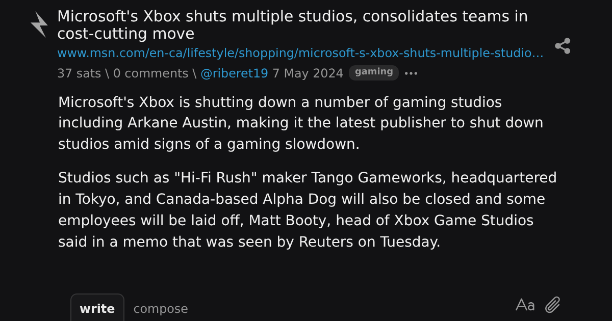 Microsoft's Xbox shuts multiple studios, consolidates teams in cost ...