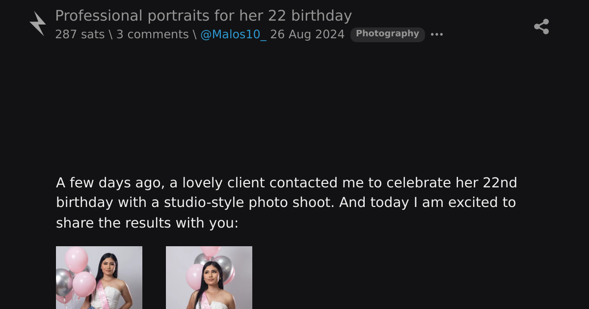 Professional portraits for her 22 birthday \ stacker news