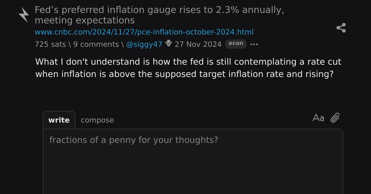 Fed’s preferred inflation gauge rises to 2.3% annually, meeting ...